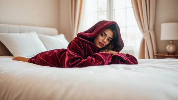Top choix de peignoirs à capuche femme : confort et style